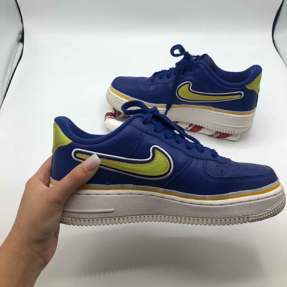 NBA Warriors Nike Air Force 1